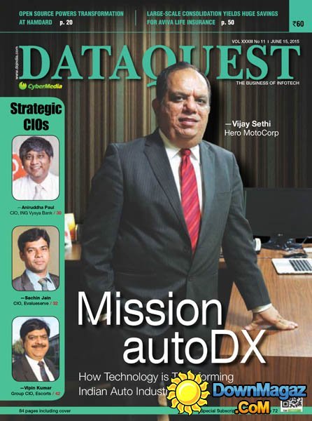 DataQuest - 15 June 2015 DataQuest - 15 June 2015