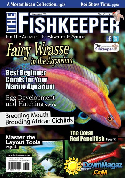 The Fishkeeper South Africa - July-August 2015 The Fishkeeper South Africa - July-August 2015