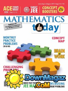 Mathematics Today - 08.2017 Mathematics Today - 08.2017