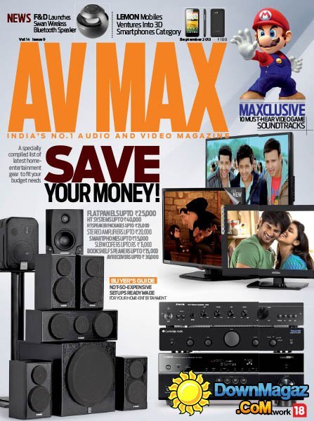 AV MAX Magazine September 2014 AV MAX Magazine September 2014