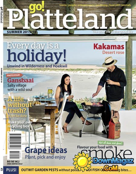 Go! Platteland SA - Summer 2015/16 Go! Platteland SA - Summer 2015/16