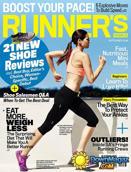 Runner's World SA - September 2016