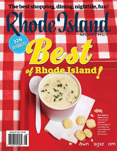 Rhode Island Monthly - August 2011 Rhode Island Monthly - August 2011