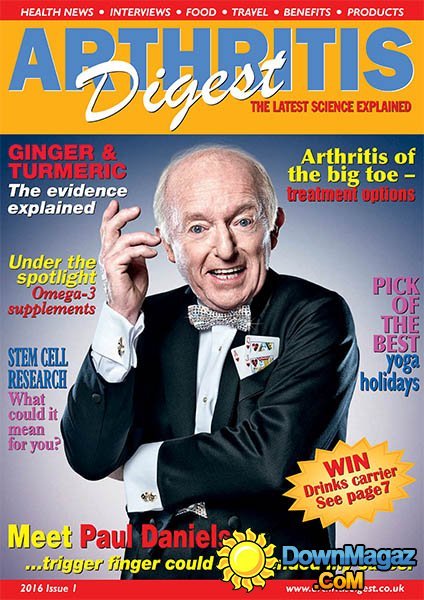 Arthritis Digest UK - Issue 1 2016 Arthritis Digest UK - Issue 1 2016