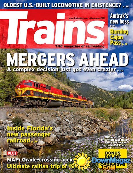Trains - November 2016 Trains - November 2016