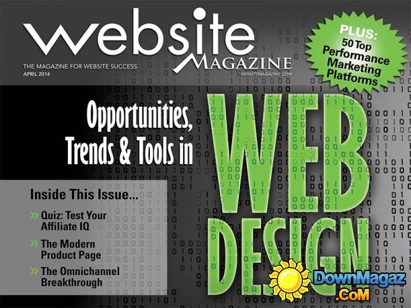 Website Magazine - April 2014