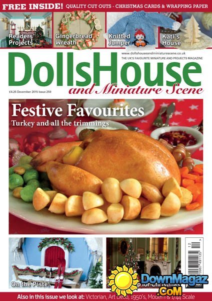 Dolls House and Miniature Scene UK – December 2015 Dolls House and Miniature Scene UK – December 2015