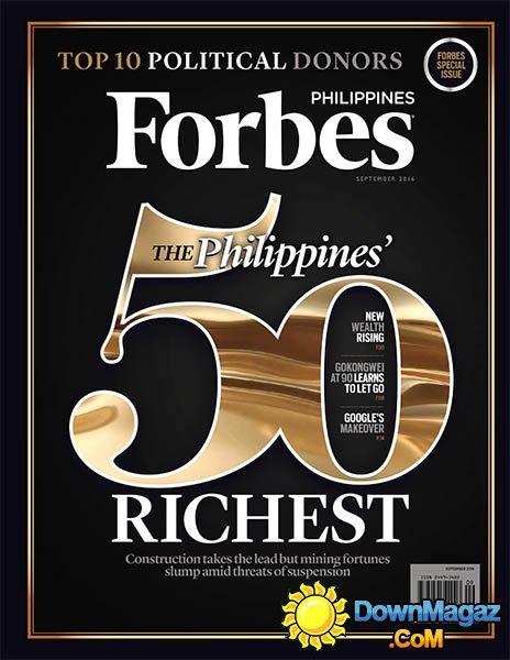 Forbes PH - September 2016 Forbes PH - September 2016