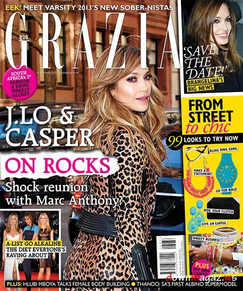 Grazia South Africa - 6 Febraury 2013