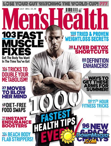 Men's Health UK - July 2014 Men's Health UK - July 2014