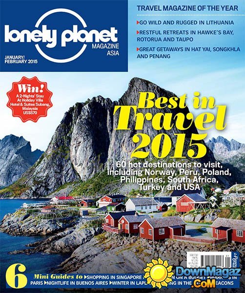 Lonely Planet Asia - January/February 2015 Lonely Planet Asia - January/February 2015