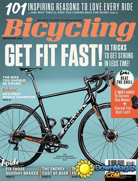 Bicycling SA - May - June 2016