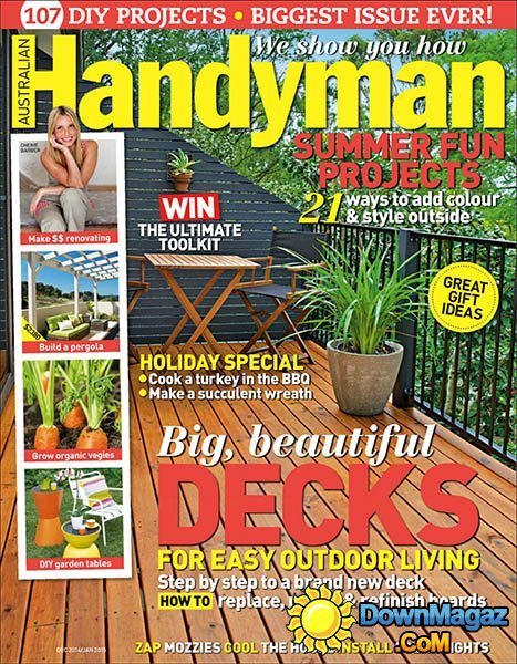 Australian Handyman - Dcember/January 2015 Australian Handyman - Dcember/January 2015