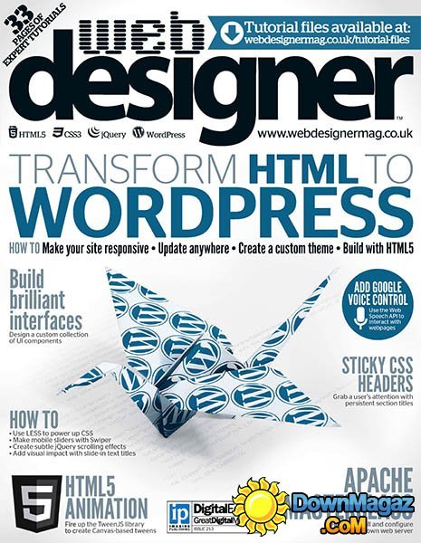Web Designer - Issue 213, 2013 Web Designer - Issue 213, 2013