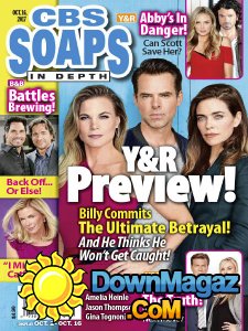 CBS Soaps In Depth - 16.10.2017