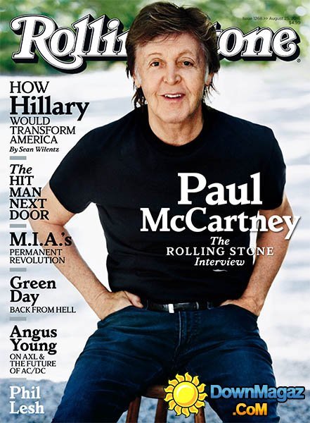 Rolling Stone USA - August 25, 2016