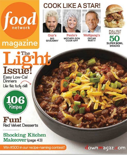 Food Network - January/February 2012 Food Network - January/February 2012