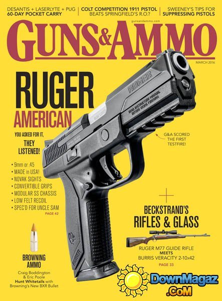 Guns & Ammo - March 2016 Guns & Ammo - March 2016