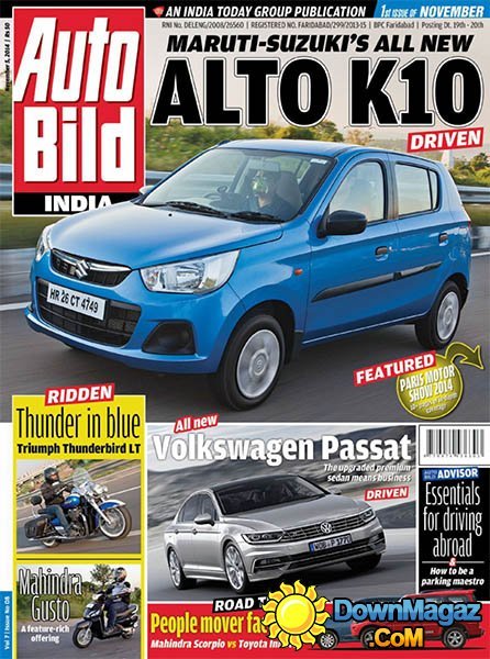 Auto Bild India - 5 November 2014 Auto Bild India - 5 November 2014