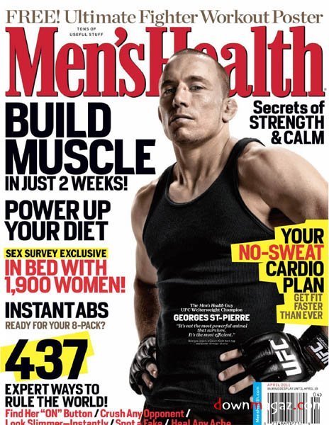 Men's Health USA - April 2011 Men's Health USA - April 2011