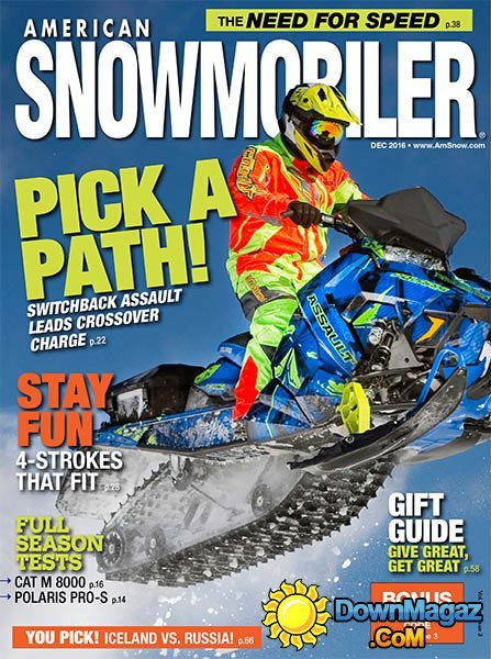 American Snowmobiler - December 2016