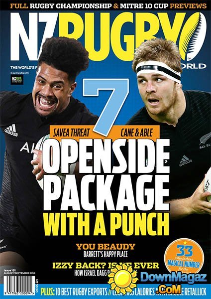 Rugby World NZ - August-September 2016 Rugby World NZ - August-September 2016