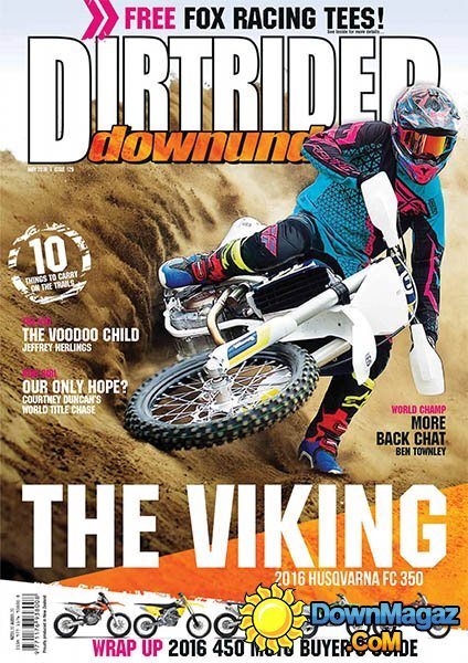 Dirt Rider Downunder - May 2016