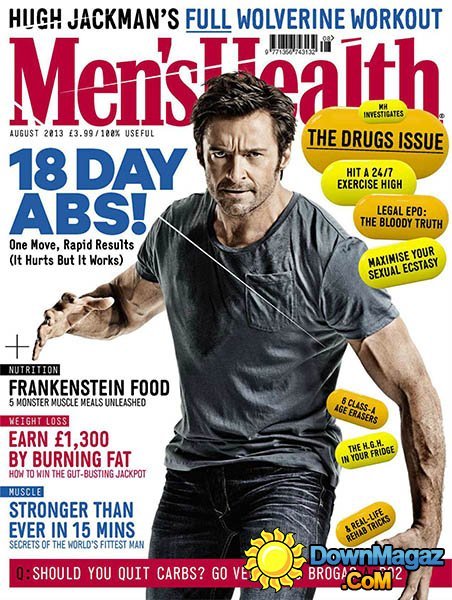 Men's Health UK - August 2013 Men's Health UK - August 2013