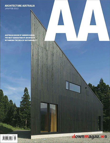Architecture Australia - January/February 2013 Architecture Australia - January/February 2013