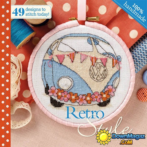 Retro Style Cross Stitch 2014