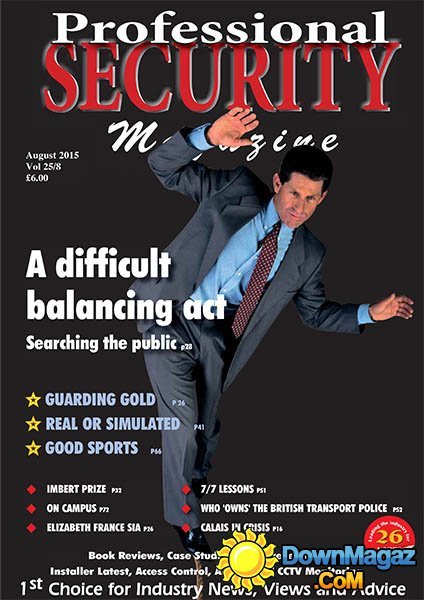 Professional Security UK - August 2015