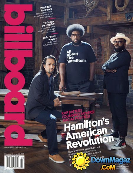 Billboard USA - 8 August 2015 Billboard USA - 8 August 2015