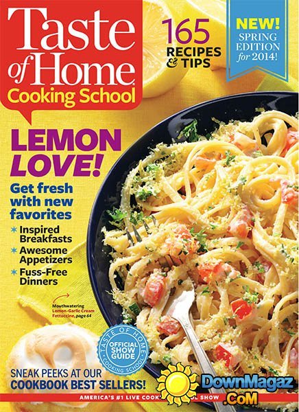 Taste of Home Cooking School - Spring 2014 Taste of Home Cooking School - Spring 2014