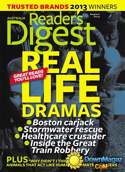 Reader's Digest Australian - August 2013 Reader's Digest Australian - August 2013