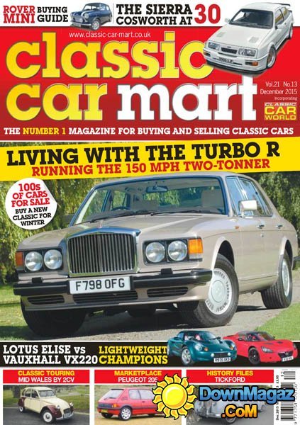 Classic Car Mart UK - December 2015 Classic Car Mart UK - December 2015