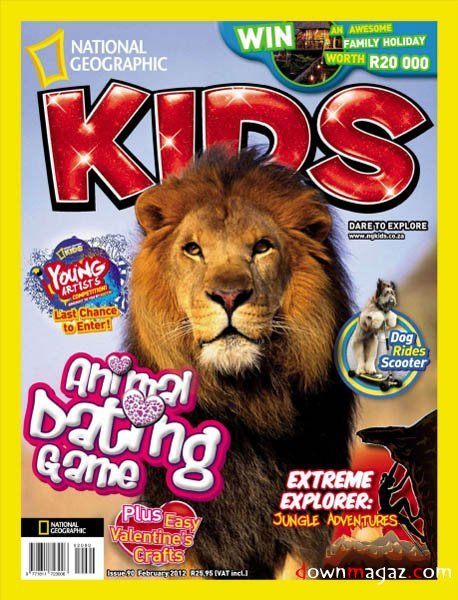 National Geographic KIDS South Africa - February 2012 National Geographic KIDS South Africa - February 2012