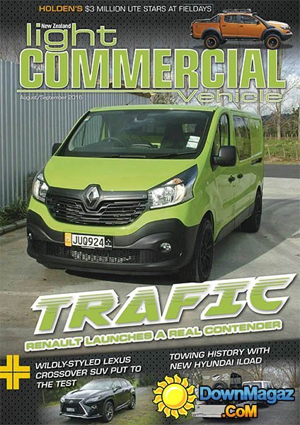 NZ Light Commercial Vehicle - August - September 2016 NZ Light Commercial Vehicle - August - September 2016
