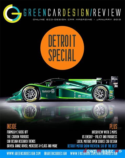 Green Car Design - January 2013 Green Car Design - January 2013