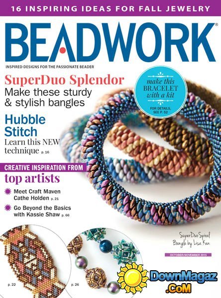 Beadwork USA - October/November 2015 Beadwork USA - October/November 2015