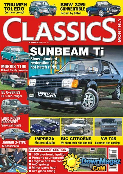 Classics Monthly - November 2016