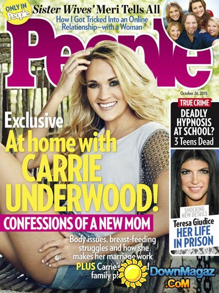 People USA - 26 October 2015 People USA - 26 October 2015