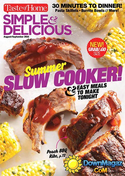 Simple & Delicious - August-September 2016 Simple & Delicious - August-September 2016