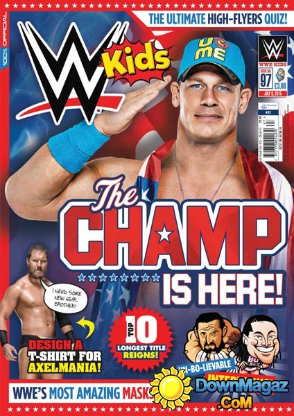 WWE Kids USA - 8 July 2015 WWE Kids USA - 8 July 2015