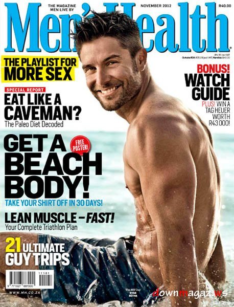 Men's Health South Africa November 2012 Men's Health South Africa November 2012