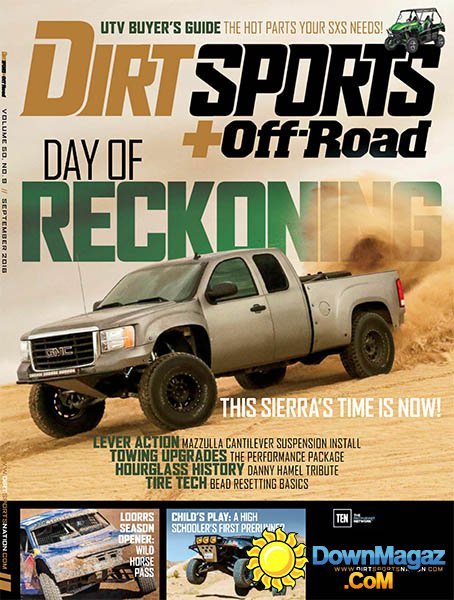 Dirt Sports + Off-road - September 2016 Dirt Sports + Off-road - September 2016