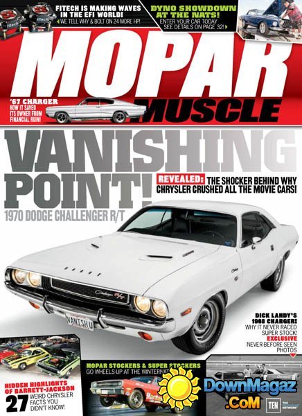 Mopar Muscle - August 2016 Mopar Muscle - August 2016