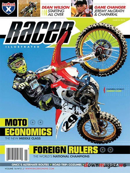 Racer X Illustrated - March 2013 Racer X Illustrated - March 2013