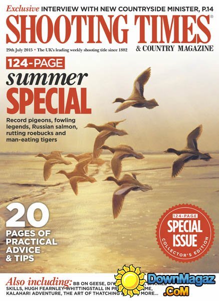 Shooting Times & Country UK - 29 July 2015