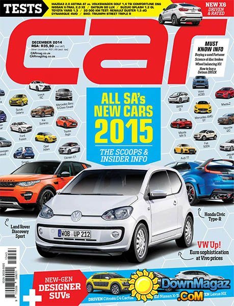 Car South Africa - December 2014 Car South Africa - December 2014