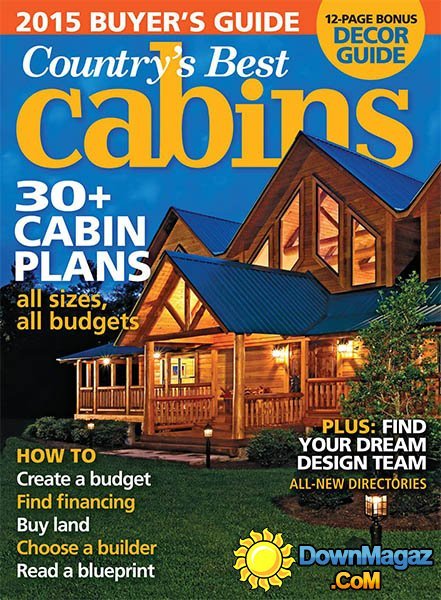 Country's Best Cabin Magazine 2015 Annual Buyer's Guide